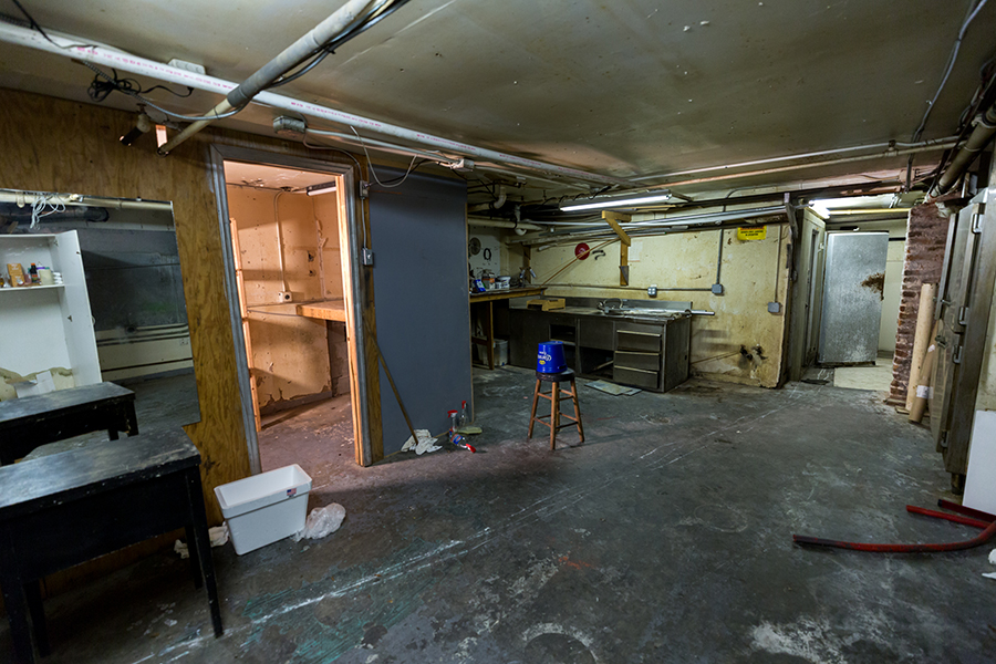 Basement photo from 7 West Bay back room area.