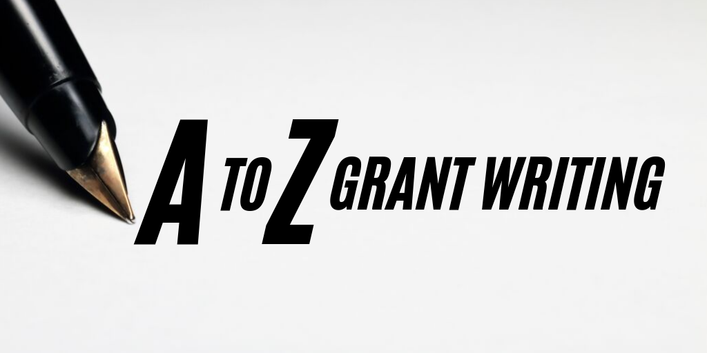 A to Z Grant Writing Webpage Image