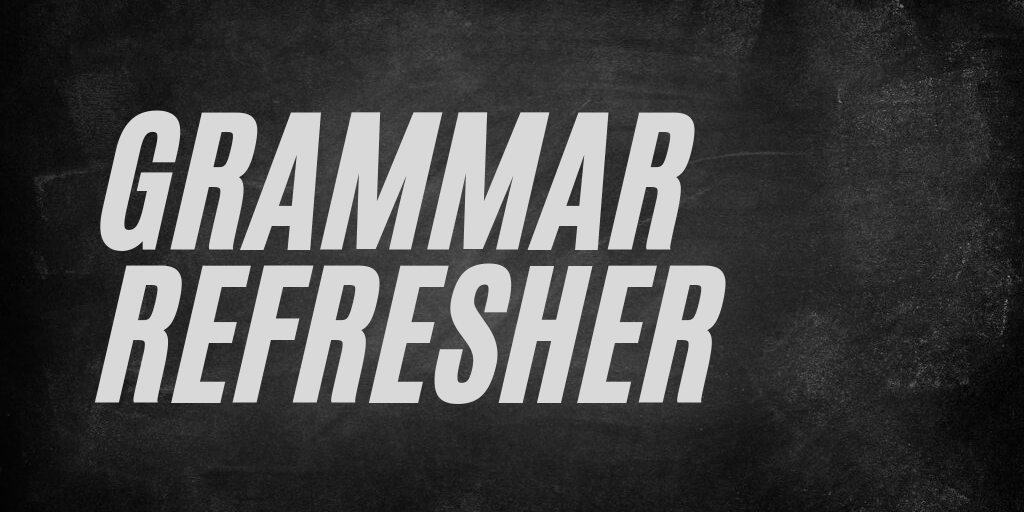 Grammar Refresher Webpage Image