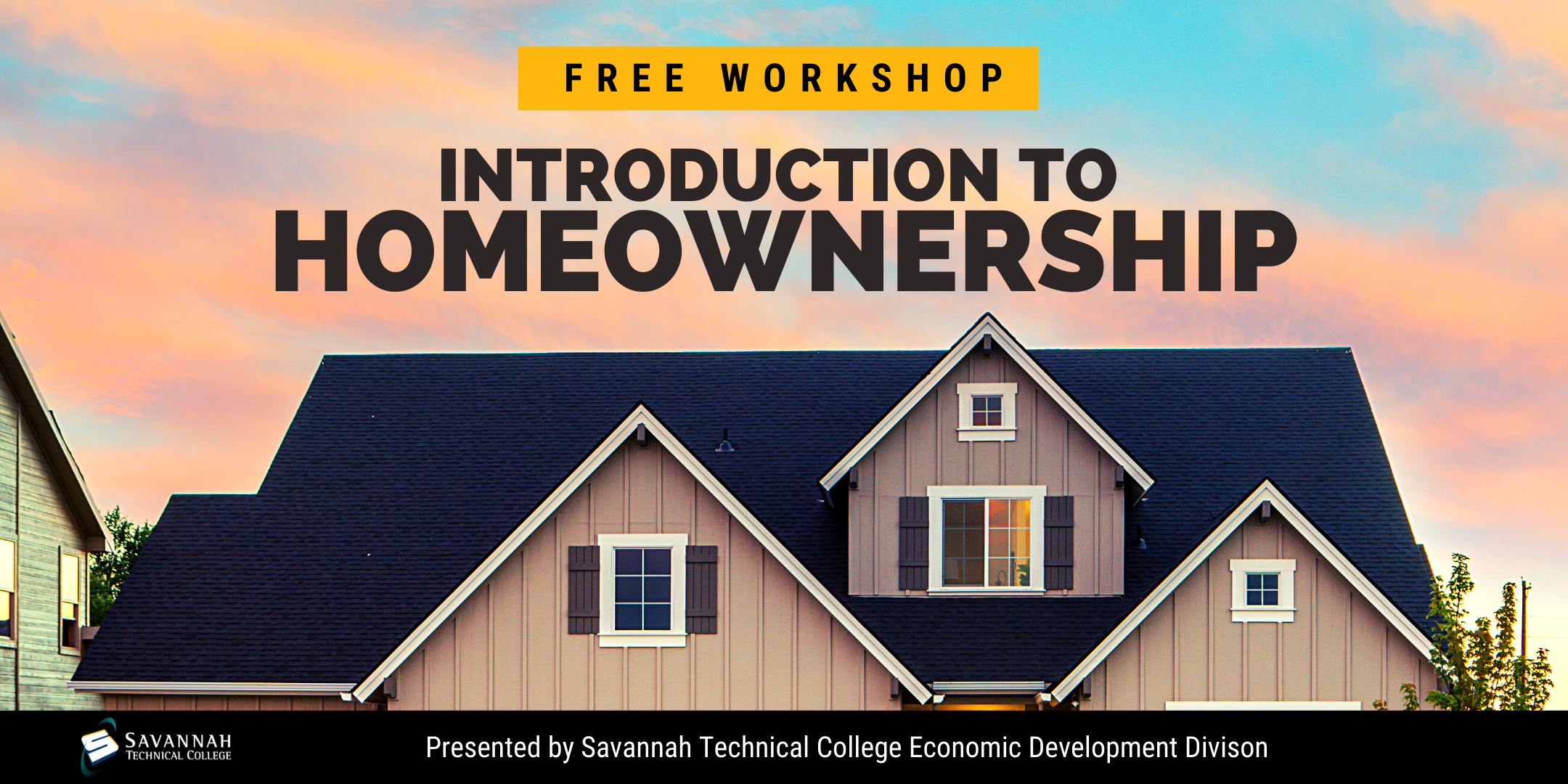 Introduction to Homeownership Eventbrite Image